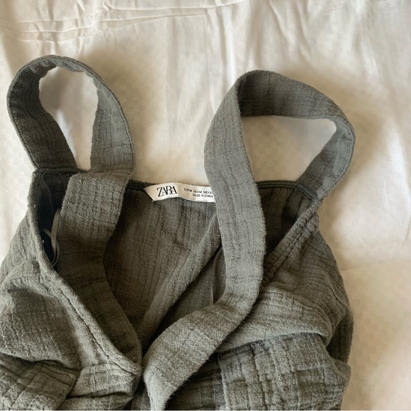 ୨୧ ･ﾟ✧ Zara Button Up Belted Jumpsuit - Picture 6 of 6